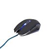 Gembird MUSG-001-B muis Gamen Ambidextrous USB Type-A 2400 DPI Zwart