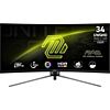 MSI computer monitor 86.4 cm (34 inch) 3440 x 1440 pixels UltraWide Dual Quad HD Black