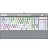 Corsair CH-910951A-BE clavier Jouer USB AZERTY Blanc