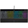 Corsair K55 RGB PRO clavier Jouer USB AZERTY Belge Noir