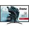 iiyama G-MASTER PC-flat panel 108 cm (42.5 inch) 3840 x 2160 Pixels 4K Ultra HD LED Zwart