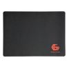 Gembird MP-GAME-M muismat Gaming mouse pad Zwart Rubber, Materiaal