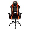 Konix Naruto Premium Gaming Chair PC-gamestoel Gecapitonneerde zitting Zwart, Oranje