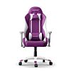 AKRacing California Siège de jeu sur PC Siège capitonné Violet, Blanc