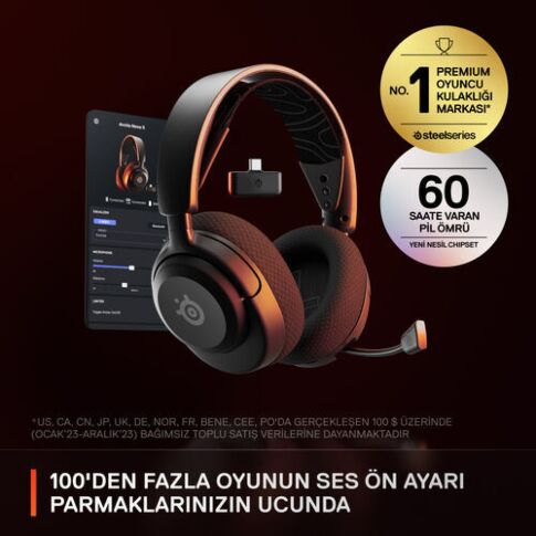 Steelseries Arctis Nova 5 Zwart 61670