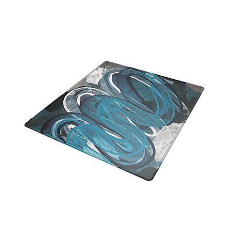 CHERRY XTRFY GP4 Gaming mouse pad Zwart, Blauw, Grijs Materiaal