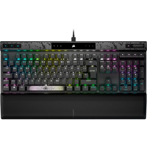 Corsair K70 MAX clavier Jouer USB Anglais américain Noir