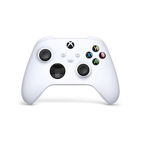 Microsoft Xbox Wireless Controller Gamepad PC Microsoft Xbox Series X Microsoft Xbox One Microsoft Xbox One S Microsoft Xbox One X Sort Hvid