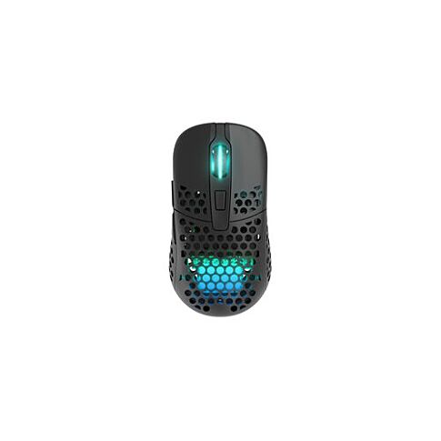 CHERRY XTRFY M42 RGB muis Gamen Ambidextrous RF Wireless + USB Type-C Optisch 19000 DPI