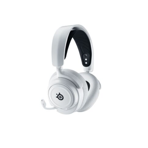 Steelseries ARCTIS NOVA 7X WHITE Headset Draadloos Hoofdband Gamen Bluetooth Wit