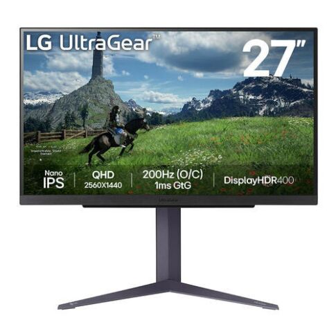 LG 27GS85Q-B PC-flat panel 68,6 cm (27 inch) 2560 x 1440 Pixels Quad HD LCD Zwart