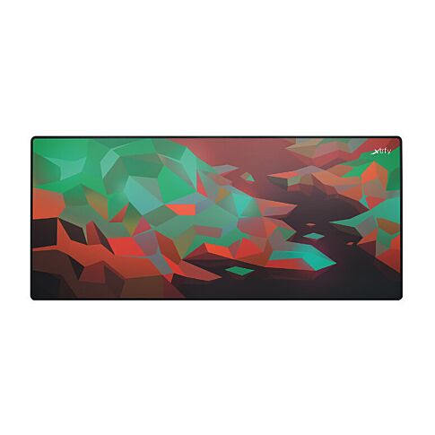 CHERRY XTRFY GP5-XL-LITUS-RED mouse pad Stof, Materiaal, Rubber