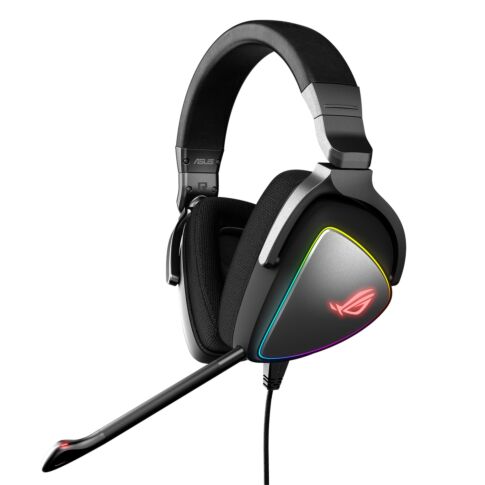 ASUS ROG Delta Headset Bedraad Hoofdband Gamen Zwart