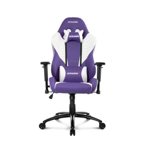 AKRacing Core SX Siège de jeu sur PC Siège capitonné Violet, Blanc