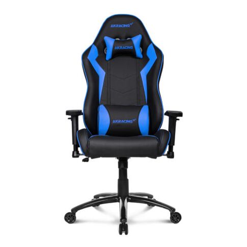 AKRacing Core SX Siège de jeu sur PC Chaise avec assise rembourrée Noir, Bleu