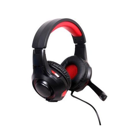 Gembird GHS-U-5.1-01 headphones/headset Hoofdband Zwart, Rood