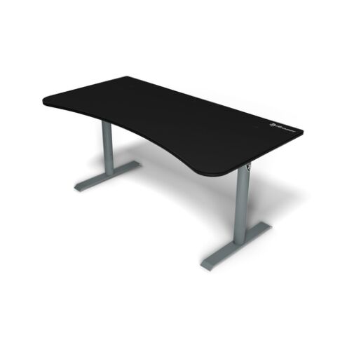 Arozzi Arena Gaming Desk - Frozen Grey Black Bu ARENA-FG-BK#BOX