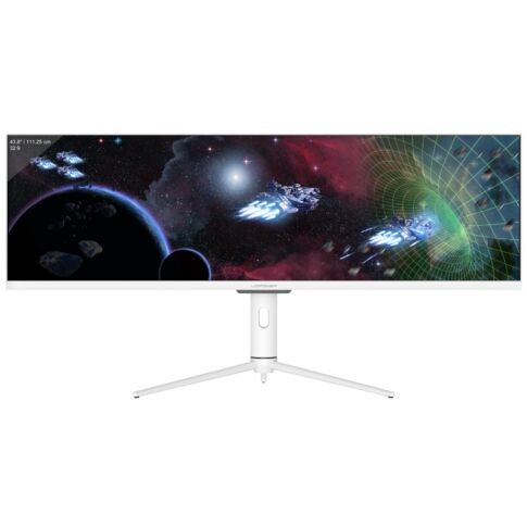 LC-Power PC-flat panel 111,2 cm (43.8 inch) 3840 x 1080 Pixels Double Full HD Wit