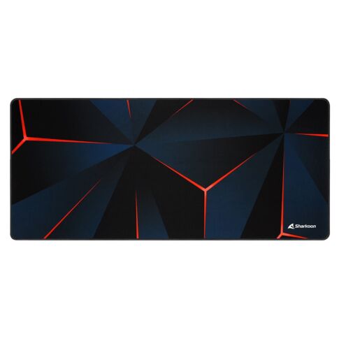 Sharkoon SKILLER SGP30 Gaming mouse pad Zwart, Blauw, Oranje