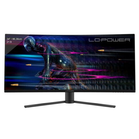 LC-Power LC-M34-UWQHD-165-C computer monitor 34 Inch Black