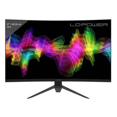 LC-Power PC-flat panel 68,6 cm (27 inch) 2560 x 1440 Pixels Quad HD LED Zwart