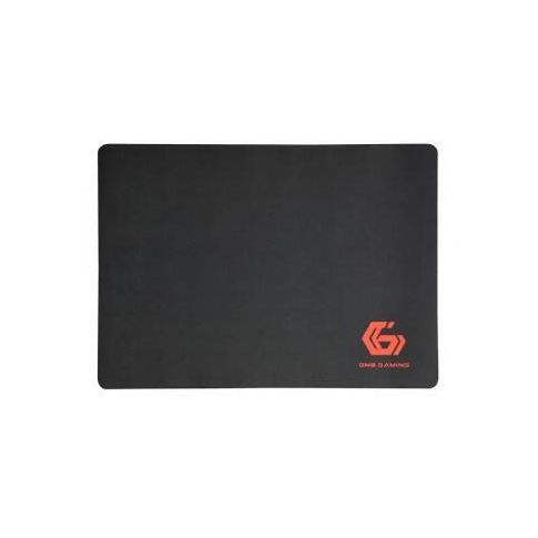 Gembird MP-GAME-M muismat Gaming mouse pad Zwart Rubber, Materiaal