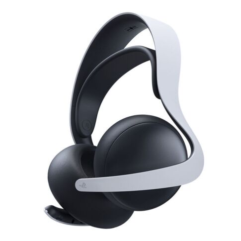 Sony PULSE Elite Headset Draadloos Hoofdband Gamen Bluetooth Zwart, Wit