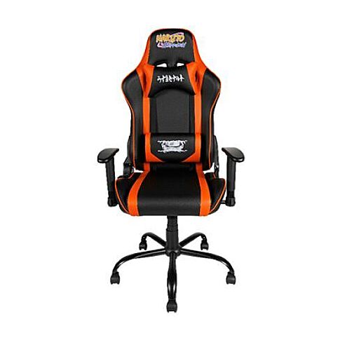 Konix Naruto Premium Gaming Chair PC gaming chair Padded seat Black, Orange