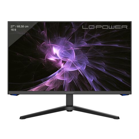 LC-Power PC-flat panel 68,6 cm (27 inch) 2560 x 1440 Pixels Quad HD Zwart