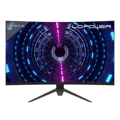 LC-Power computer monitor 80 cm (31.5 inch) 2560 x 1440 pixels Quad HD LCD Black