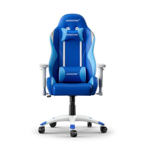 AKRacing California PC-gamestoel Gestoffeerde gevoerde zitting Blauw, Wit