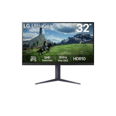 LG 32GS85Q-B PC-flat panel 80 cm (31.5 inch) 2560 x 1440 Pixels Quad HD Zwart