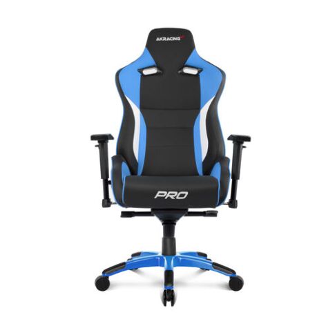 AKRacing PRO PC-gamestoel Gestoffeerde gevoerde zitting Zwart, Blauw