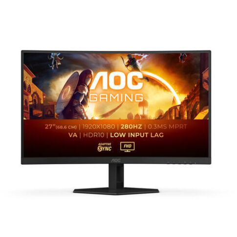 AOC G4 PC-flat panel 68,6 cm (27 inch) 1920 x 1080 Pixels Full HD LED Zwart